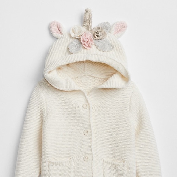 GAP Other - Baby girl unicorn sweater